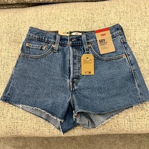 Levi's Women's Classic Blue Jean Shorts